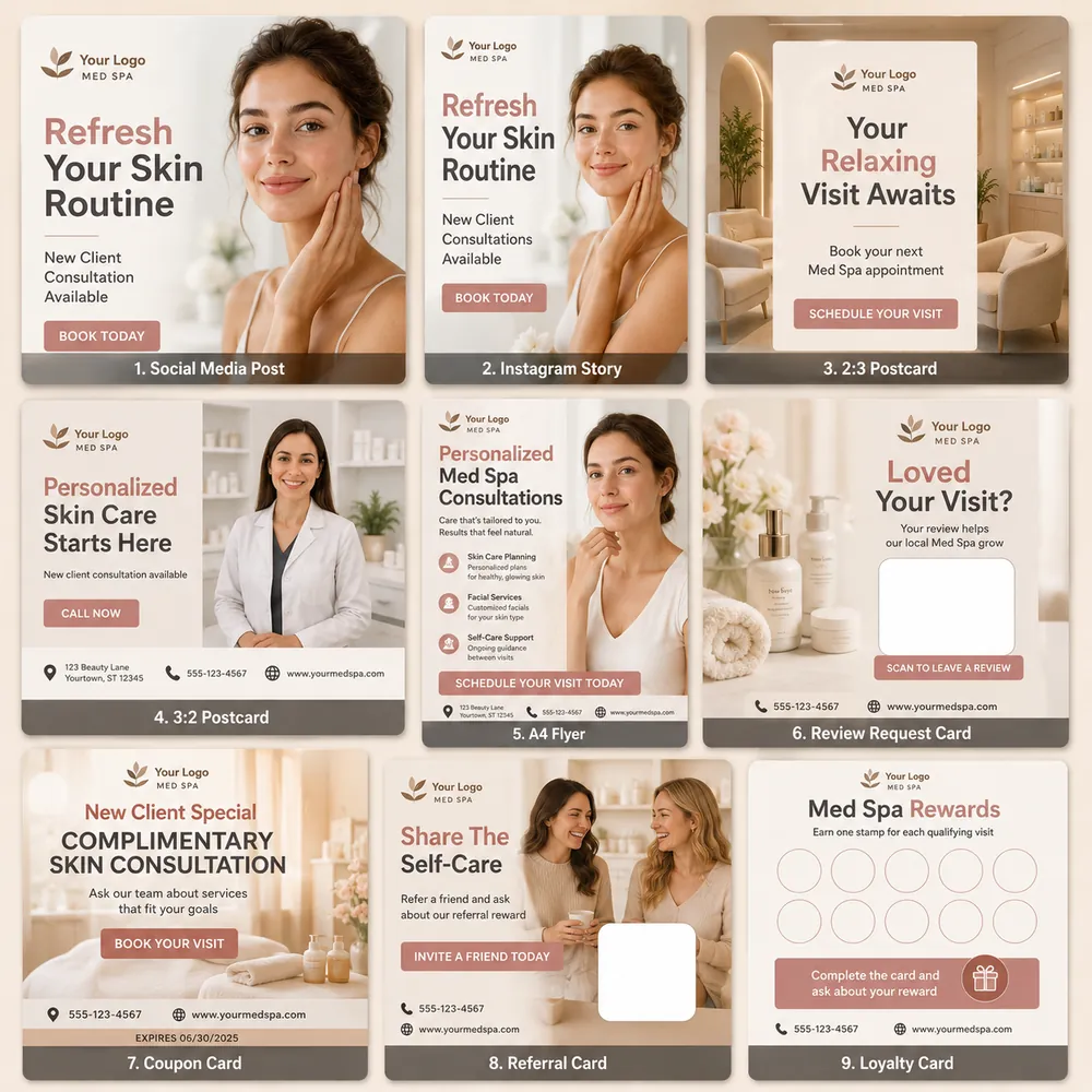 GlowClinic Marketing Kit for Med Spas - Image 2